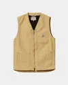 Carhartt Arbor Logo Vest In Brown