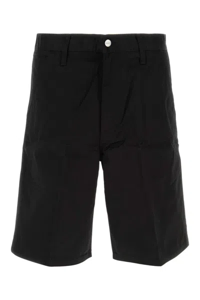 Carhartt Men Black Twill Simple Short, 36 Luxury Shorts For Men Darveys