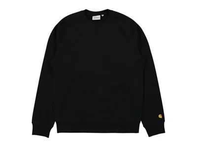 Pre-owned Carhartt Men's  Fleece Sweatshirt In Black