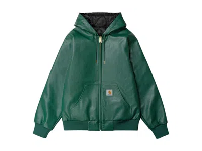 Pre-owned Carhartt Men's  Wip 2025 New Year Active Jacket In Dark Conifer
