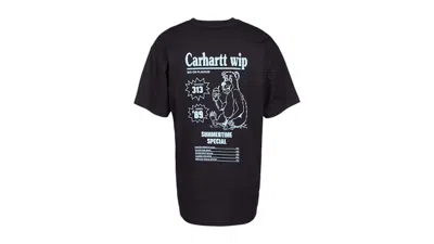 Pre-owned Carhartt Men's  Wip Catalogue Short Sleeve T-shirt In Black