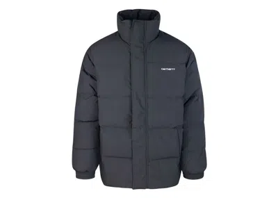 Pre-owned Carhartt Men's  Wip Davville Jacket In Black