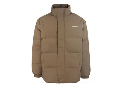 Pre-owned Carhartt Men's  Wip Davville Jacket In Brown