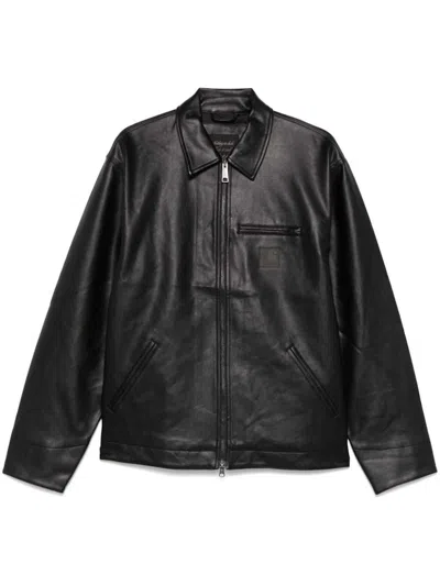 Pre-owned Carhartt Men's  Wip Detroit Jacket In Black