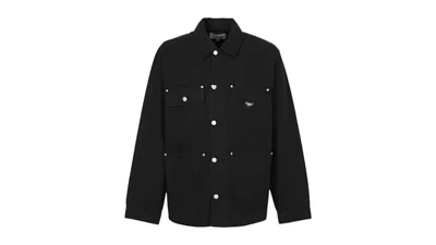 Pre-owned Carhartt Men's  Wip Drewe Chore Jacket In Black