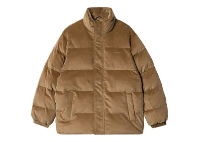 Pre-owned Carhartt Men's  Wip Layton Jacket In Jasper