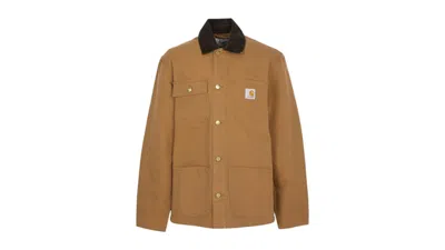 Pre-owned Carhartt Men's  Wip Michigan Jacket In Brown