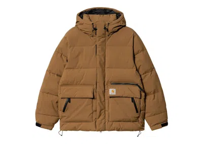 Pre-owned Carhartt Men's  Wip Munro Jacket In Hamilton Brown