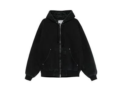 Pre-owned Carhartt Men's  Wip Og Active Rivet Jacket In Washed