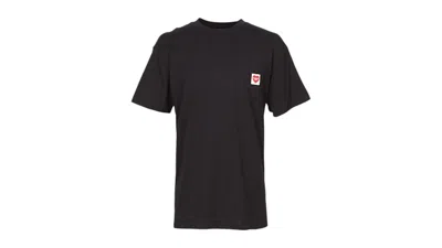 Pre-owned Carhartt Men's  Wip Pocket Heart Short Sleeve T-shirt In Black