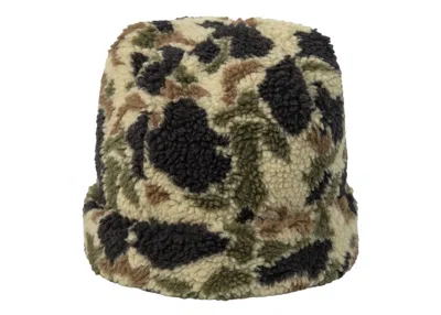 Pre-owned Carhartt Men's  Wip Prentis Beanie In Green Duck Camo