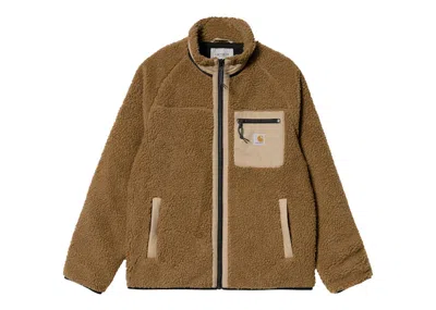 Pre-owned Carhartt Men's  Wip Prentis Liner Jacket/dusty In Hamilton Brown/dusty Hamilton Brown