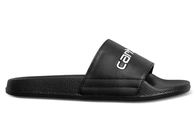 Pre-owned Carhartt Men's  Wip Slipper Sneakers In Black/white