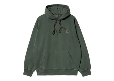 Pre-owned Carhartt Men's  Wip Vista Hooded Sweatshirt In Boxwood