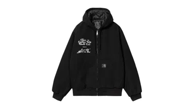 Pre-owned Carhartt Men's  Wip X Clipse Og Active Jacket In Black