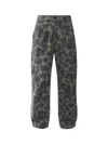 Carhartt Cole Cargo Organic Cotton Pants In Camo Duck Grey