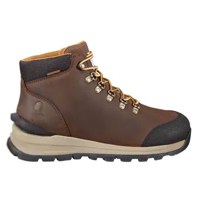 Carhartt Men's Gilmore 5" Waterproof Soft Toe Work Hiker Boot In Brown