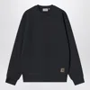 Carhartt Hudson Black Sweatshirt In Black