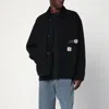 Carhartt Work In Progress Og Arcan Graphic Organic Cotton Canvas Jacket In Black