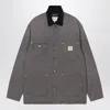 Carhartt Men's Og Chore Coat Hamilton Graphite/ In Gray