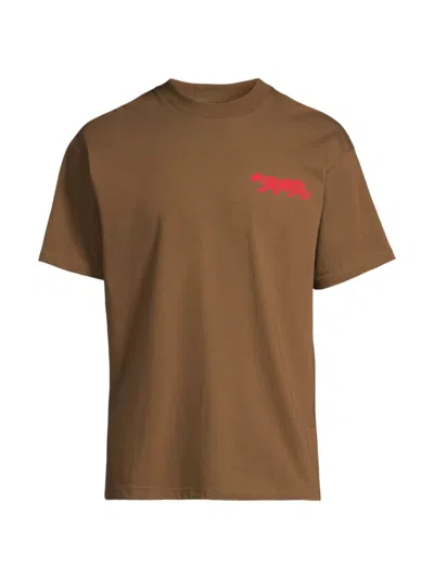 Carhartt Men's Rocky Short-sleeve Crewneck T-shirt In Lumber