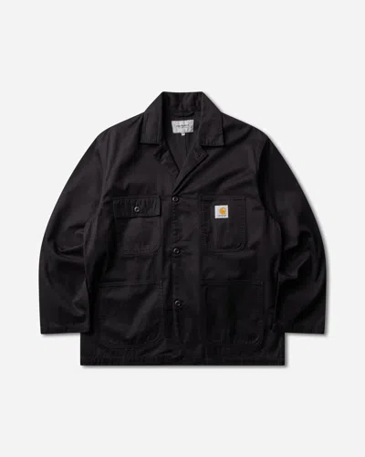 Carhartt Wip Brader Work Twill Blazer In Black