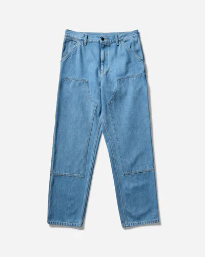 Carhartt Men S Double Knee Pants In Blue