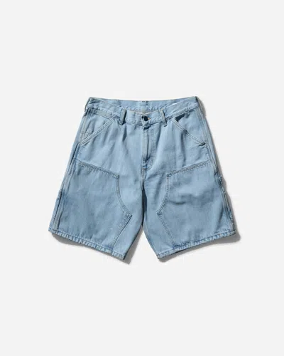Carhartt Men S Double Knee Shorts In Blue