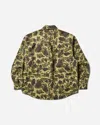 Carhartt Men S Duck Longsleeve Shirt Green (stone Washed) In Brown
