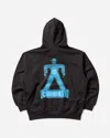Carhartt Electric Boogie Oversized Pullover Hoodie In Black