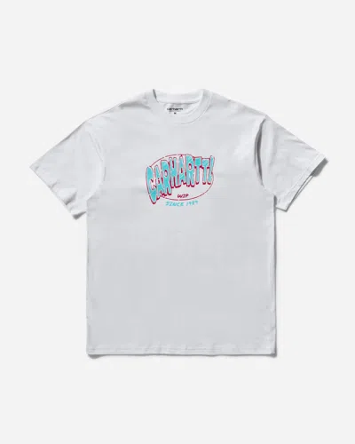 Carhartt Men S Hot Script T-shirt In White
