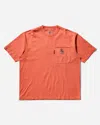 Carhartt Men S Invincible Pigment Dyed T-shirt Shrimp In Orange