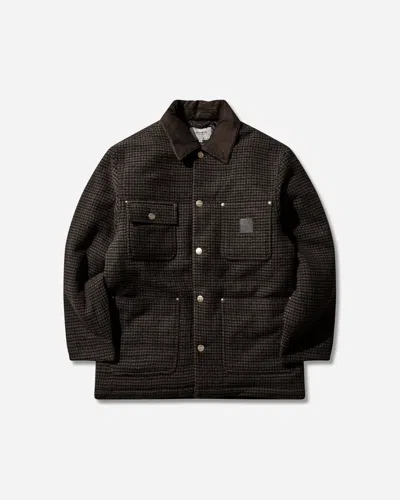 Carhartt Men S Lowis Chore Coat Lowis Houndstooth / Vitola Heather In Multi