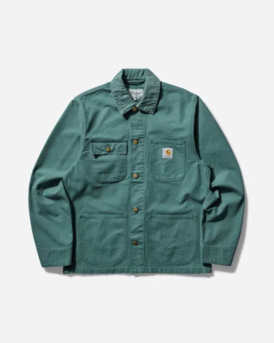 Carhartt Men S Michigan Coat Silver Pine In Green