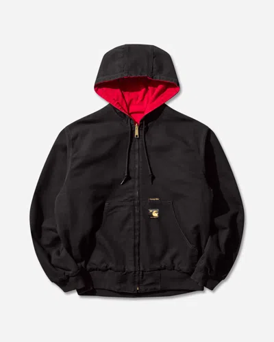 Carhartt Men S Og Active Jacket 50th Anniversary Edition Canvas In Black