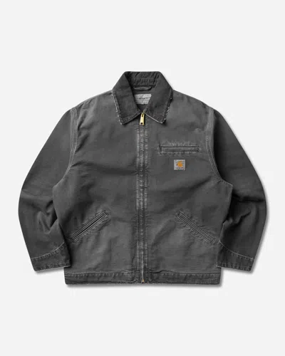 Carhartt Detroit Jacket Cotton Bradento Jackets Black In Multi