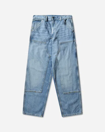 Carhartt Men S Og Double Knee Pants In Blue