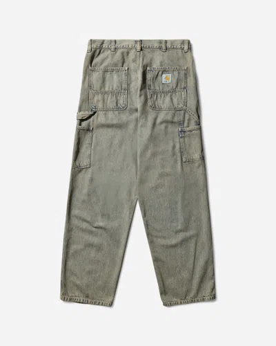 Carhartt Men S Og Single Knee Pants Blue / Leather (garment Dyed) In Multi