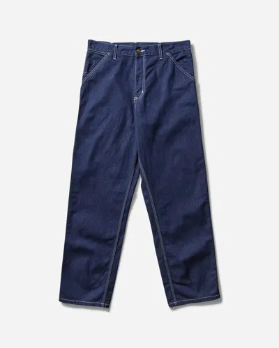 Carhartt Men S Single Knee Pants In Blue