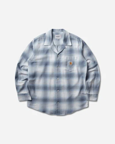 Carhartt Men S Tyers Longsleeve Shirt Shady Blue In Multi