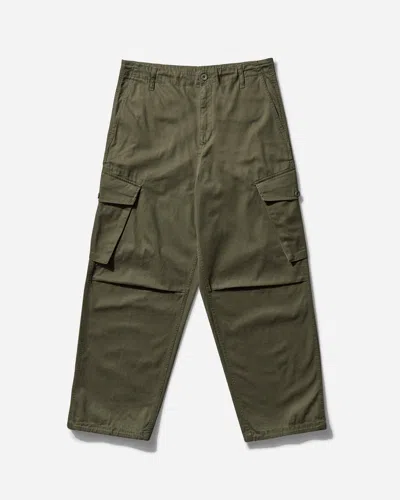 Carhartt Men S Unit Trousers Turtle (stone Washed) In Green