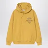 Carhartt Sandwich Logo Print Hooded Sweatshirt In Multi