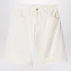 Carhartt Brandon Denim Bermuda Shorts In Neutral