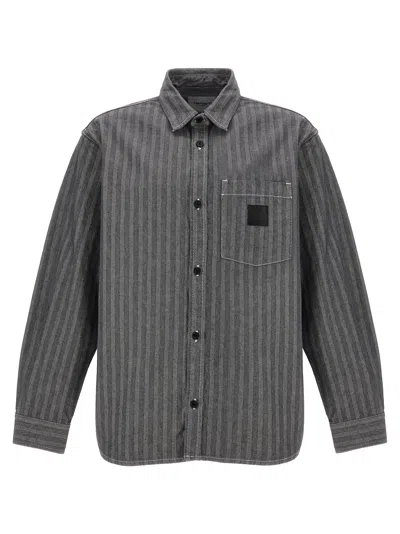 Carhartt Menard Shirt, Blouse Gray In Multi
