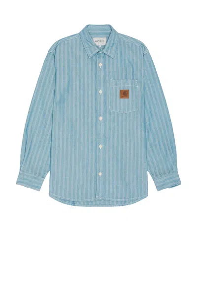 Carhartt Menard Shirt Jacket In Blue