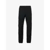 Carhartt Wip Mens Black Aviation Straight-leg Regular-fit Cotton-canvas Cargo Trousers
