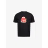 Carhartt Work In Progress Pudding Cotton Graphic T-shirt In Black