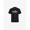 Carhartt Label Script Print T-shirt In Black
