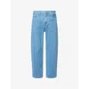 Carhartt Mens Blue Landon Wide-leg Relaxed-fit Denim Jeans In Blue