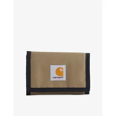 Carhartt Mens Brass Alec Woven Wallet In Brown
